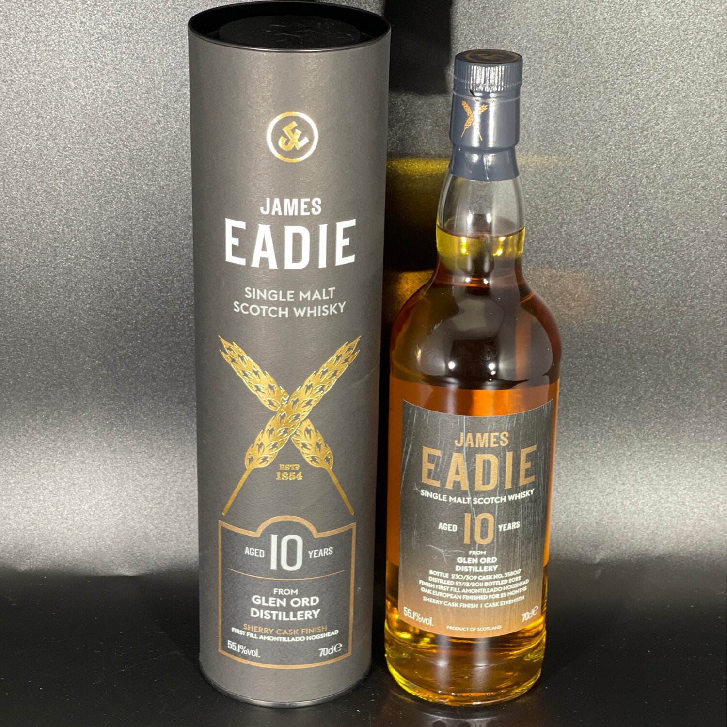 Glen Ord - 10 Jahre - 2011/2022 - 1. Fill Amontillado Finish - 55,1%