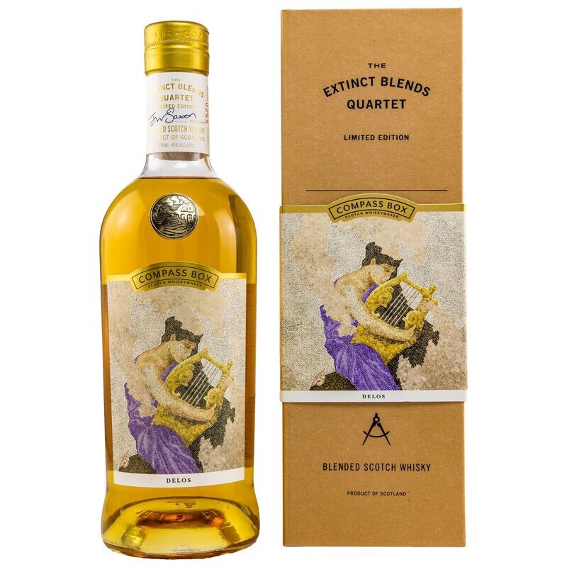 Compass Box Delos – The Extinct Blends Quartet - 49% Compass Box Delos – The Extinct Blends Quartet - 49%