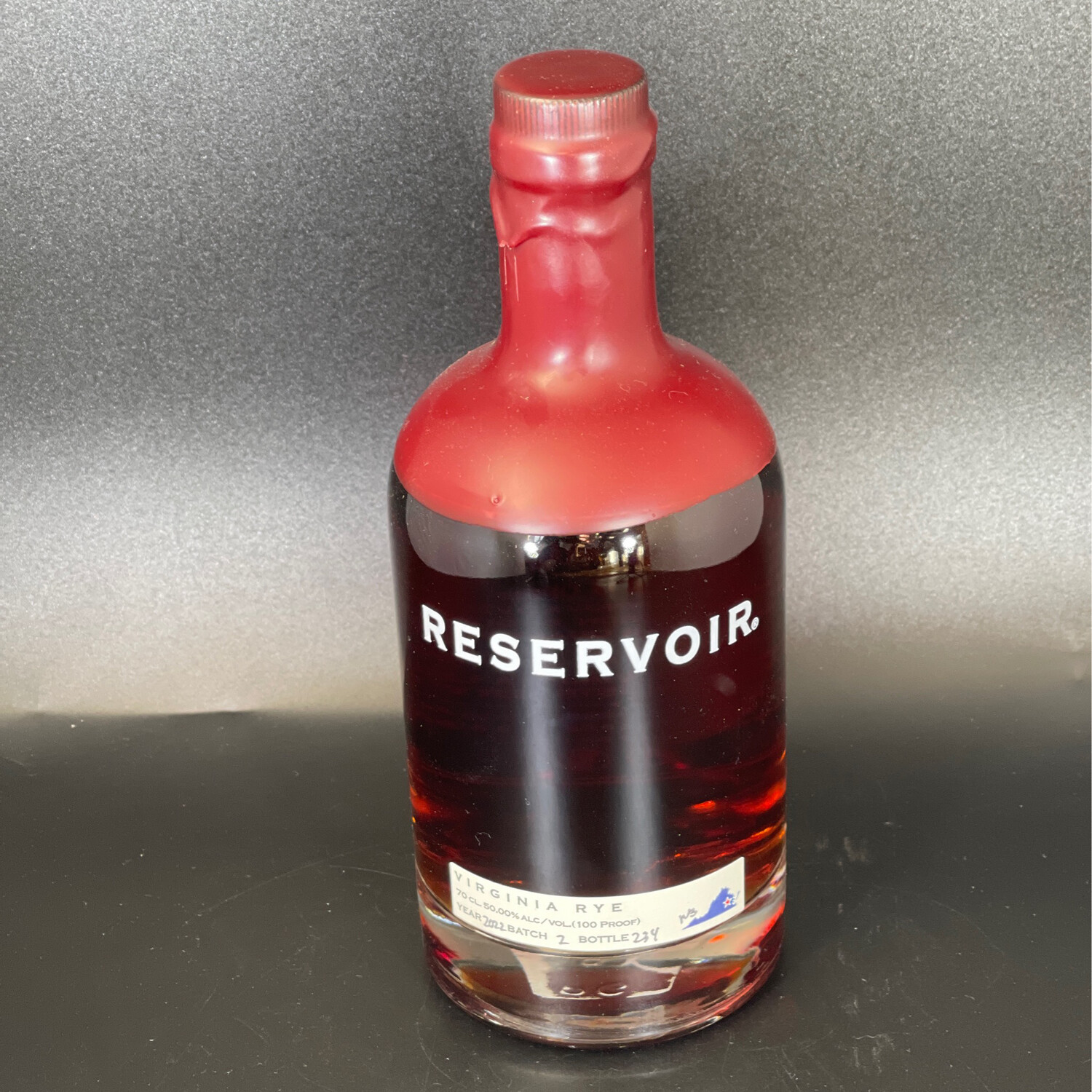 Reservoir Viginia Rye - 50% - Alligator Char Quarter Cask