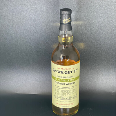 'As We Get It' - Islay Single Malt Scotch Whisky - 61,2%