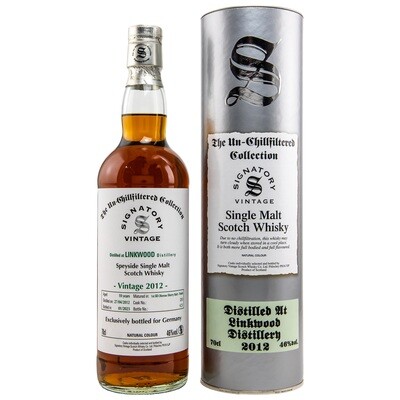Linkwood - 10 Jahre 2012/2023 - Signatory un-chill #213 - 46% - Kirsch Linkwood - 10 Jahre 2012/2023 - Signatory un-chill #213 - 46% - Kirsch