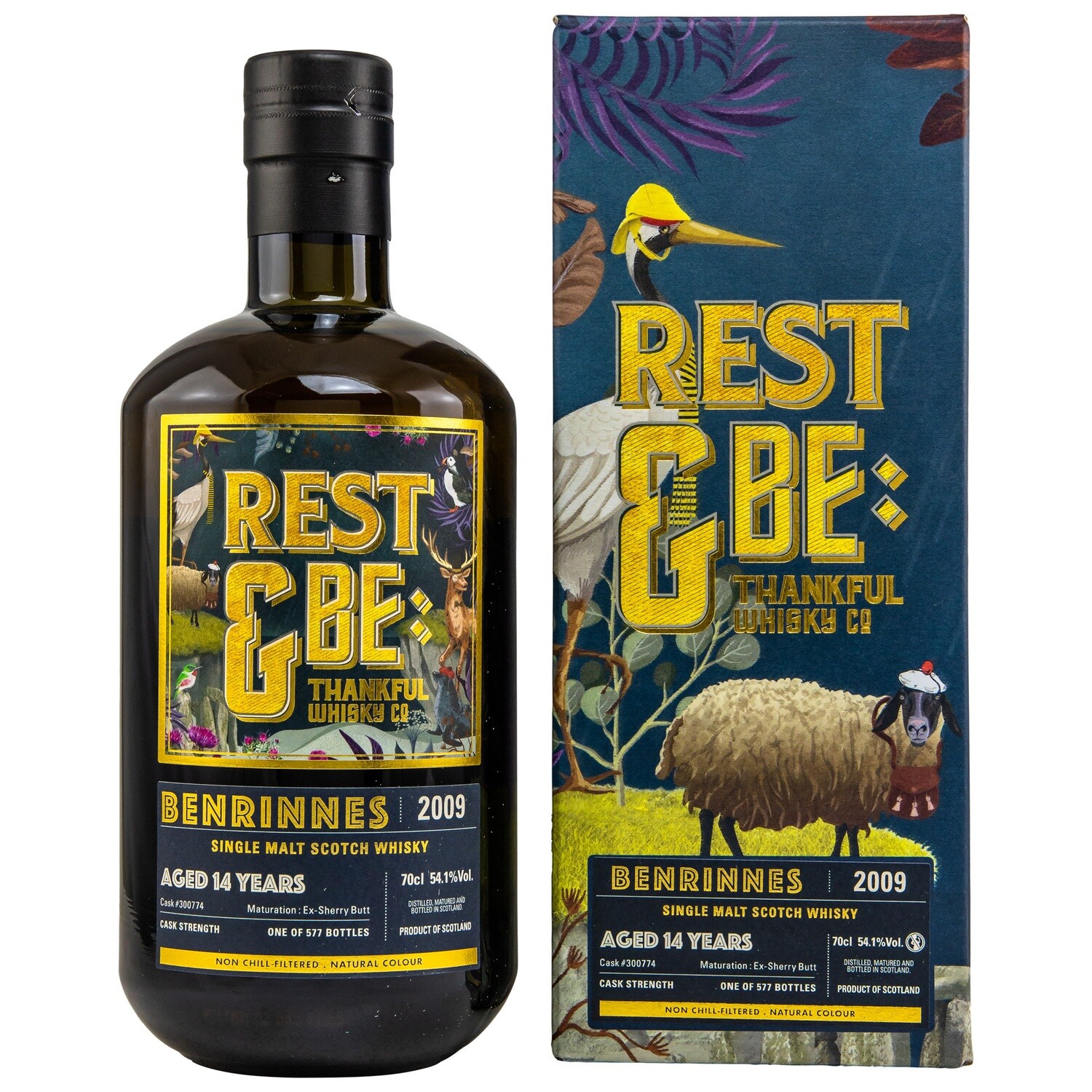 Benrinnes 2009/2023 - 14 Jahre - Single Cask # 300774 - Rest & Be Thankful - 54,1%