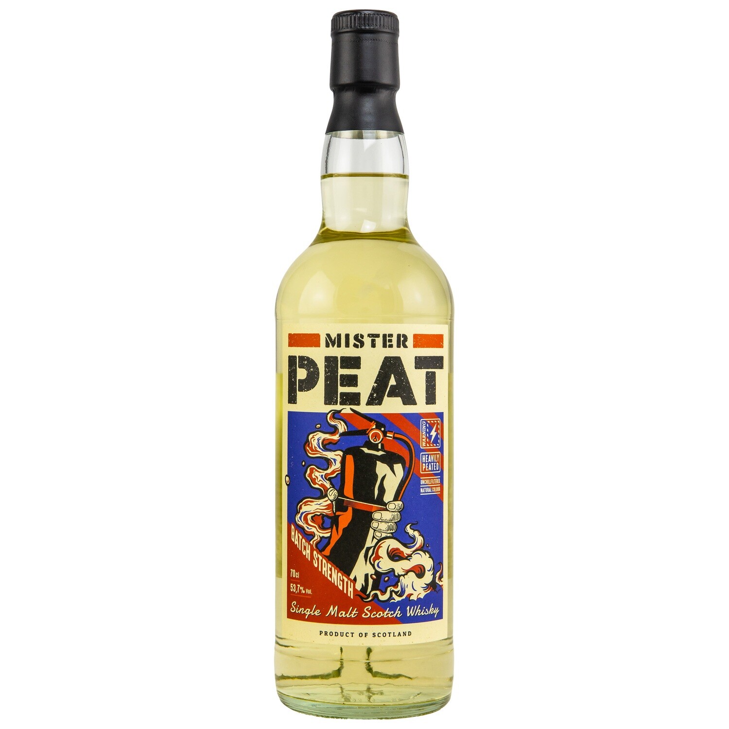 Mr Peat Single Malt Scotch Whisky - 53,7% - 0,7 Liter -