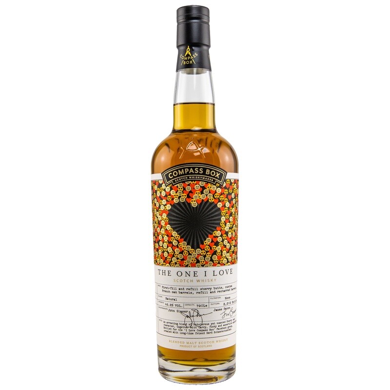 Compass Box - The One I Love - Blended Malt - 48,9% - Highland, Islay & Mull Compass Box - The One I Love - Blended Malt - 48,9% - Highland, Islay & Mull