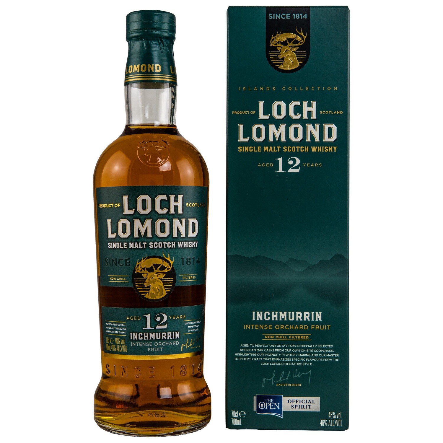 Loch Lomond -Inchmurrin - 12 Jahre - 46% -2023