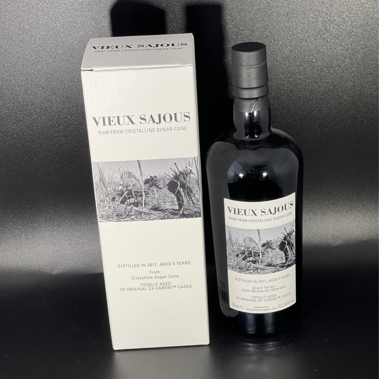 Vieux Sajous 5 Jahre - 52,14% - Rum from cristalline sugar cane - Ex Caroni Casks