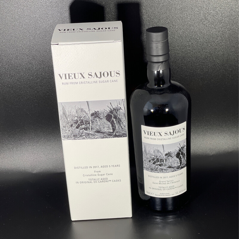 Vieux Sajous 5 Jahre - 52,14% - Rum from cristalline sugar cane - Ex Caroni Casks