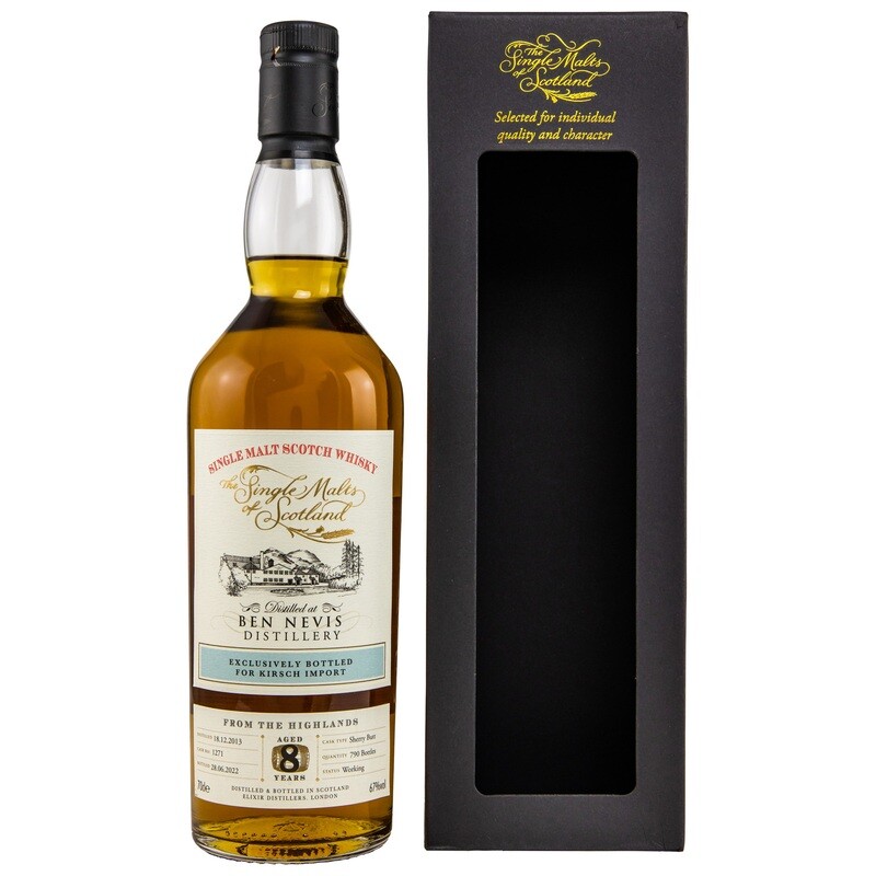 Ben Nevis - 2013/2022 - 8 Jahre - Sherry Butt #1271 SMOS Exklusiv für Kirsch - 67% Ben Nevis - 2013/2022 - 8 Jahre - Sherry Butt #1271 SMOS Exklusiv für Kirsch - 67%