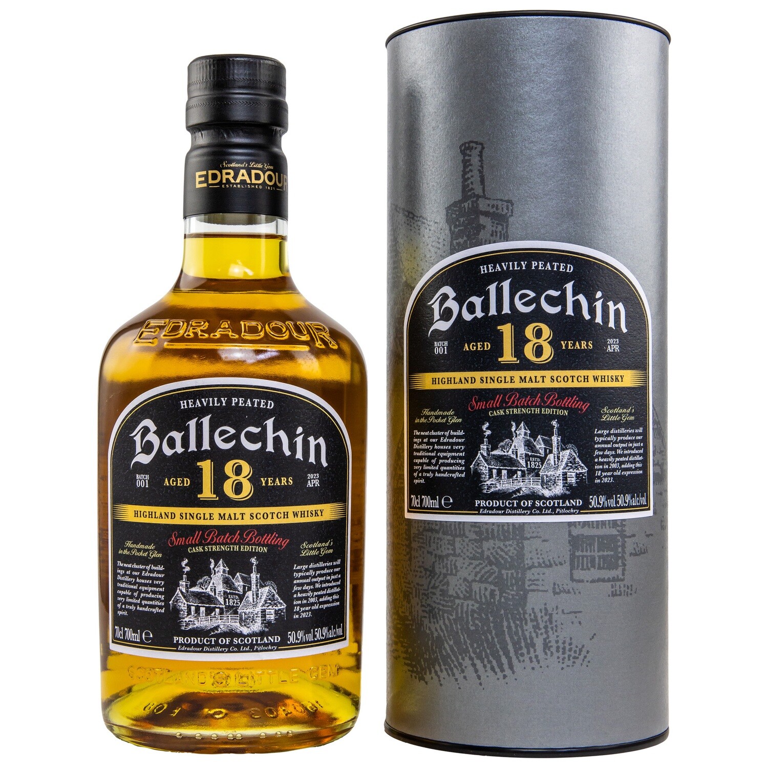 Ballechin 18 Jahre - Cask Strength Batch #1