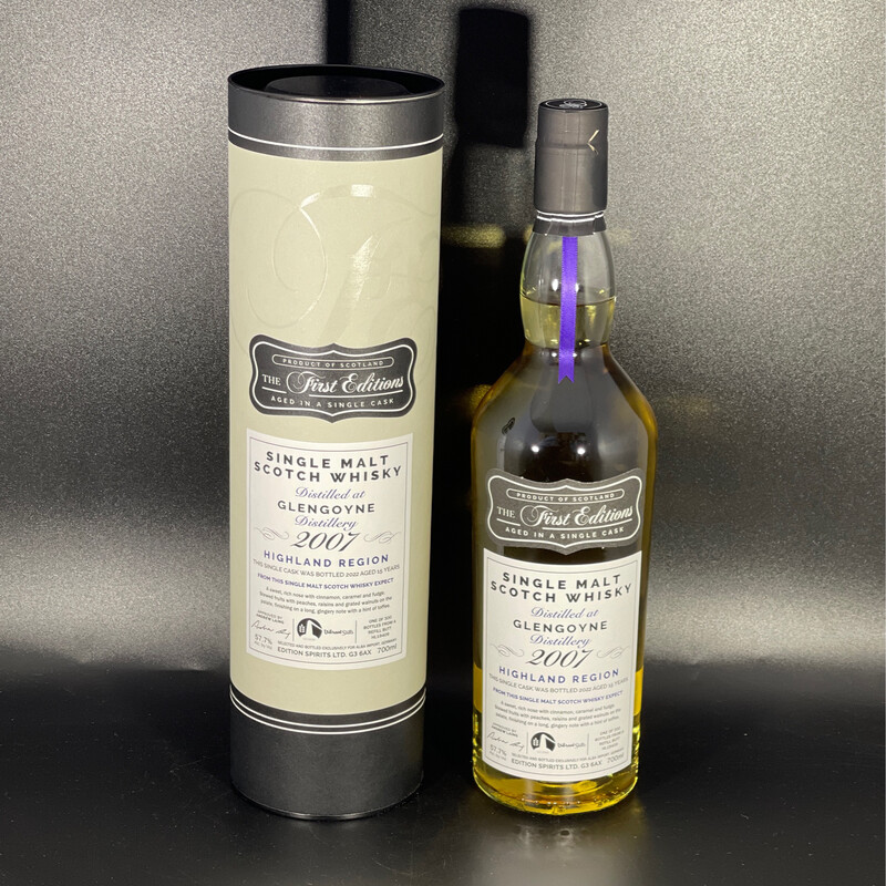 Glengoyne - 15 Jahre 2007/2022 - Ref. Fino Sherry Butt HL19409 - 57,7%