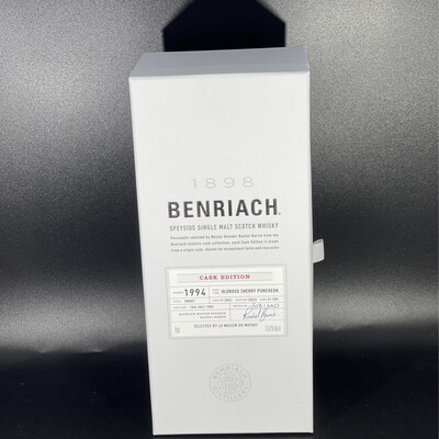 Benriach - 27 Jahre - 1994/2022 - Oloroso Puncheon # 2057 - 53,0%