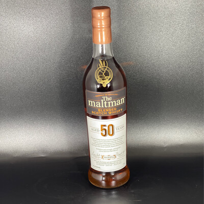 The Maltman - Blended Malt Scotch Whisky - 50 Jahre - 44,9% - Ex-Bourbon Barrels, finished in Sherry Butt​