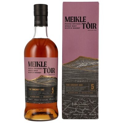 Meikle Tòir – The Sherry One - 5 Jahre - Billy Walker - 48% - 35ppm