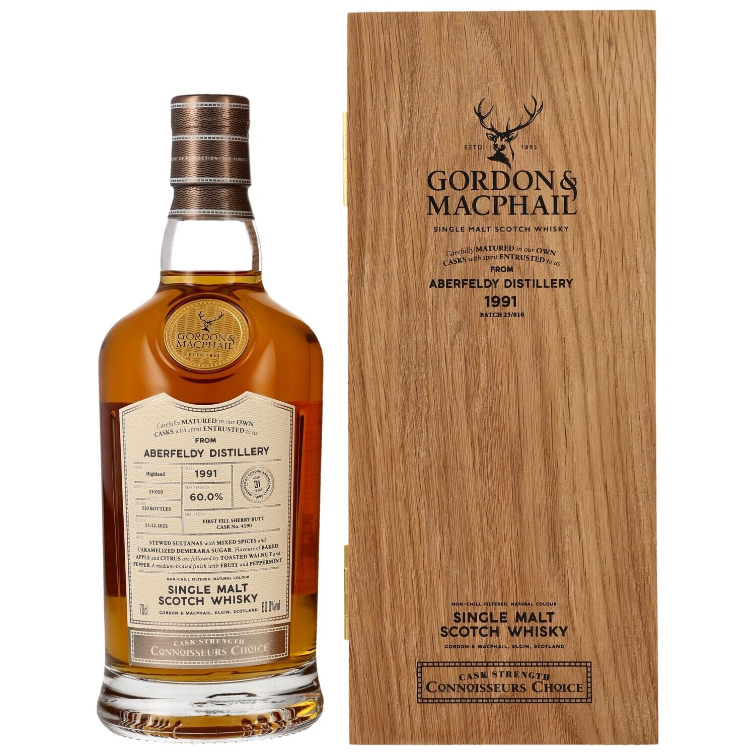 Aberfeldy 1991/2023 - 31 Jahre  - G&M CC - 1. Fill Sherry  #4190