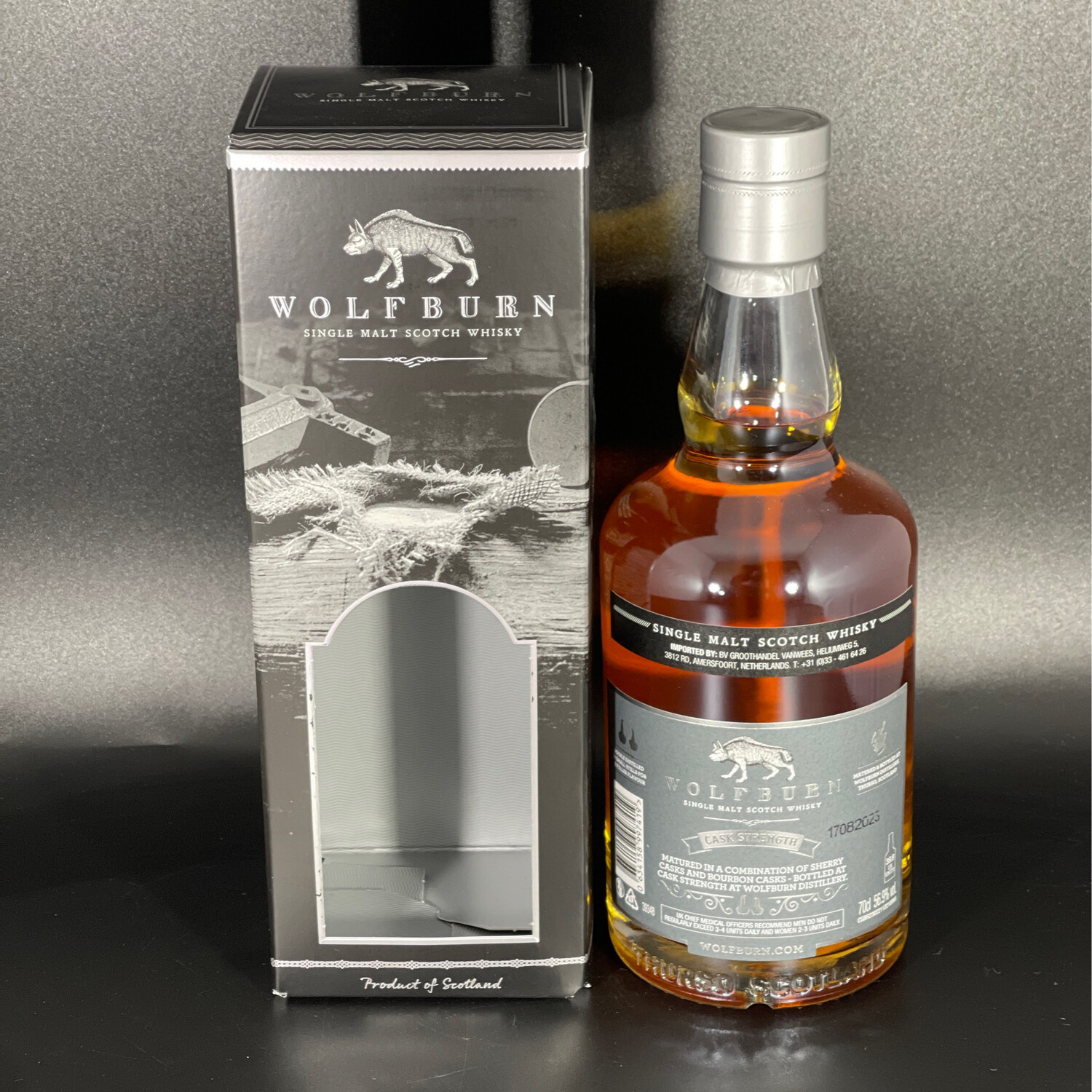 Wolfburn Cask Strength 2023 - Sherry/Bourbon Casks - 56,9%