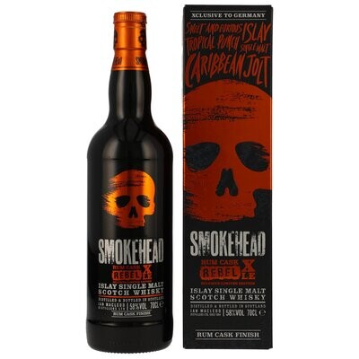 Smokehead Rum Cask Rebel XLE - 58%