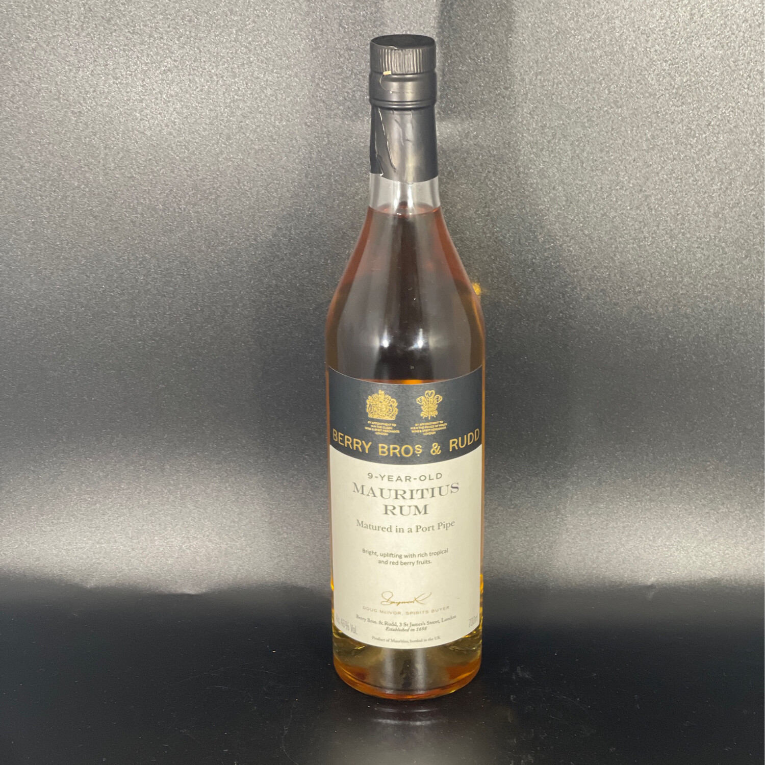 Mauritius Rum - 9 Jahre - Port Pipe - Berry Bros & Rudd - 46%