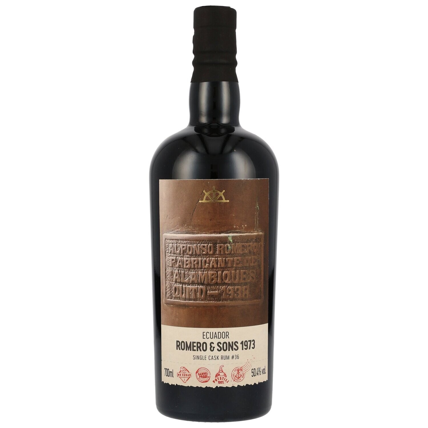 FRC - Ecuador Romero & Sons 1973 Single Cask #36 - 50,4%