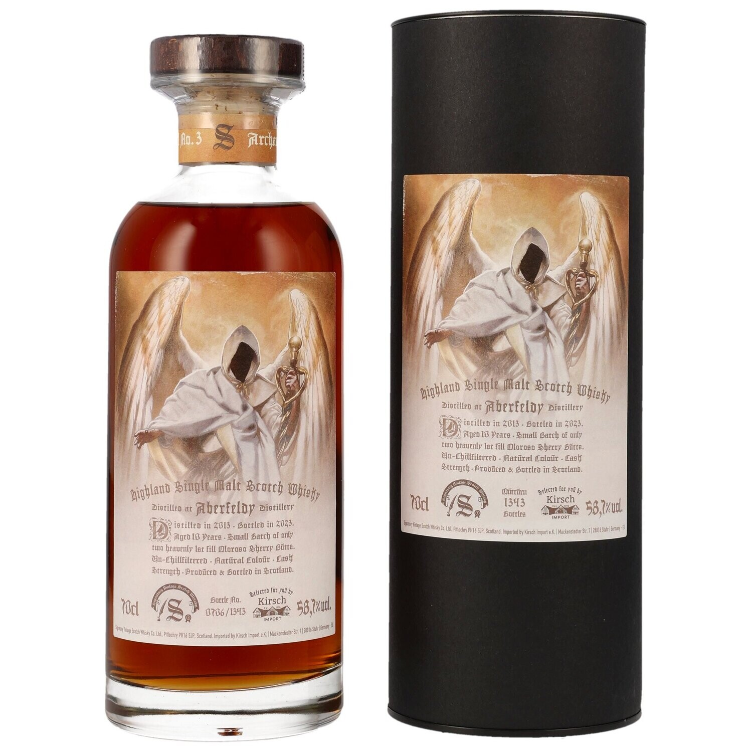 Aberfeldy 2013/2023 – Archangel No.3 - 1. Fill Oloroso - 58,7%