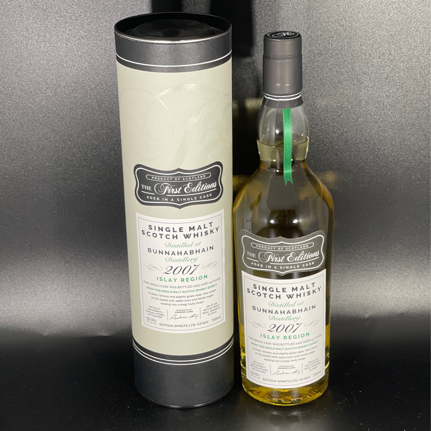 Bunnahabhain - 14 Jahre - 2007/2022 - Ref. Hogshead - 52,5%