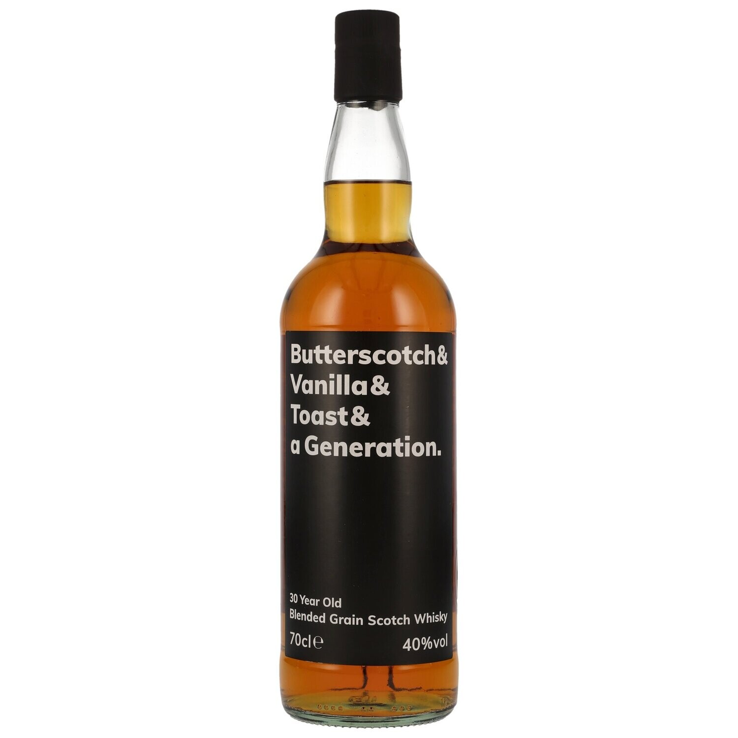 Butterscotch & Vanilla & Toast & A Generation - 30 Jahre - Blended Grain - 40%