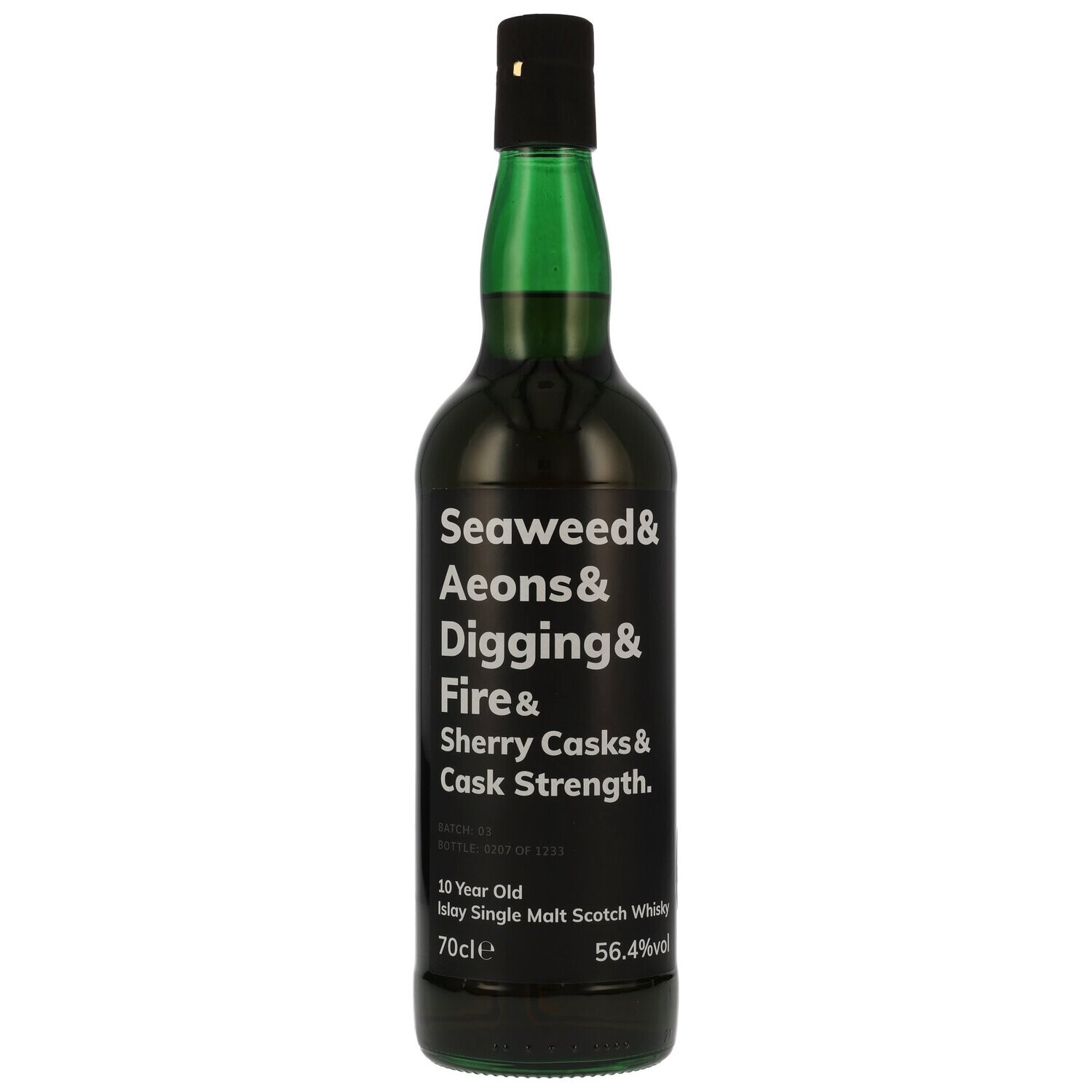 Seaweed & Aeons & Digging & Fire - 10 Jahre - Sherry Cask Strength Islay Single Malt - 56,4%