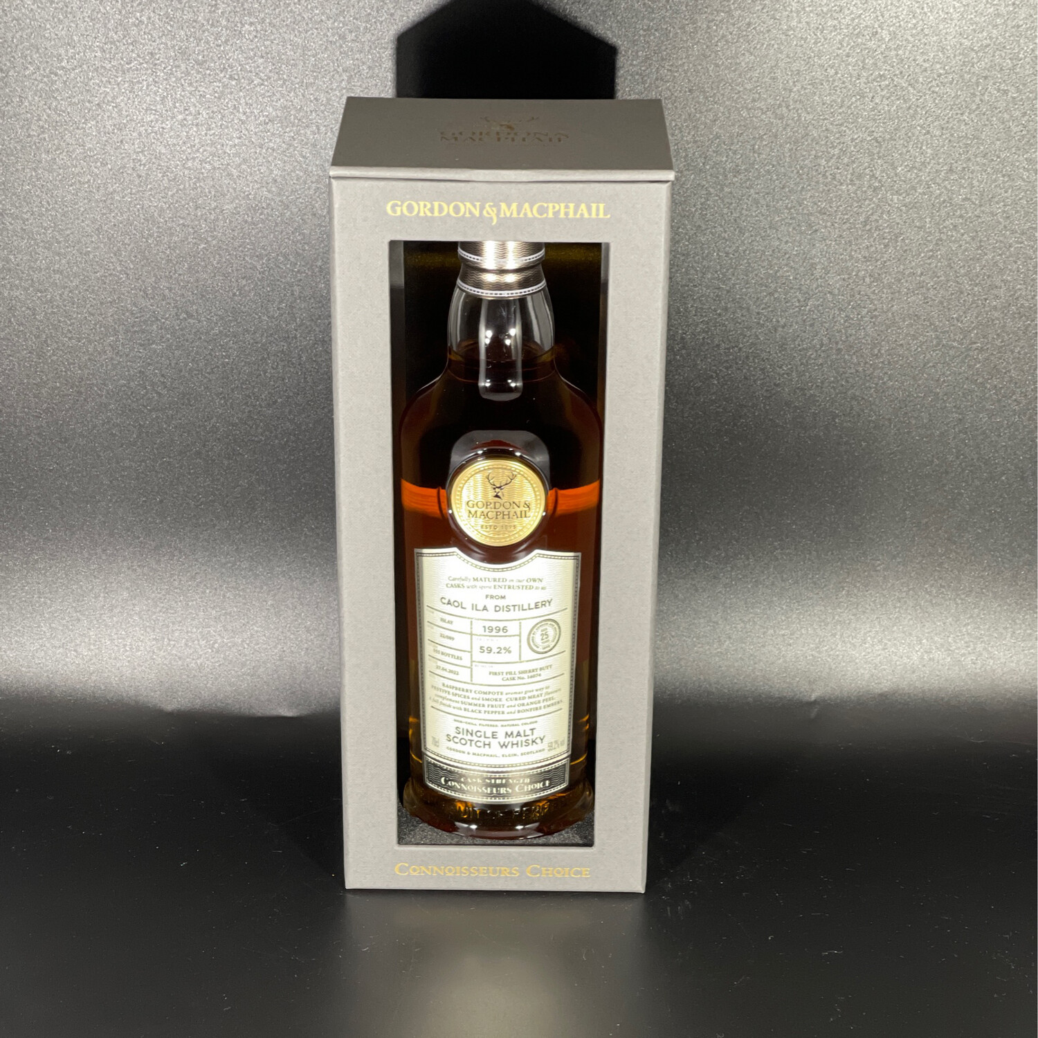 Caol Ila - 1996/2022 - 25 Jahre - G&M - 1. Fill Sherry # 16074 - 59,2%