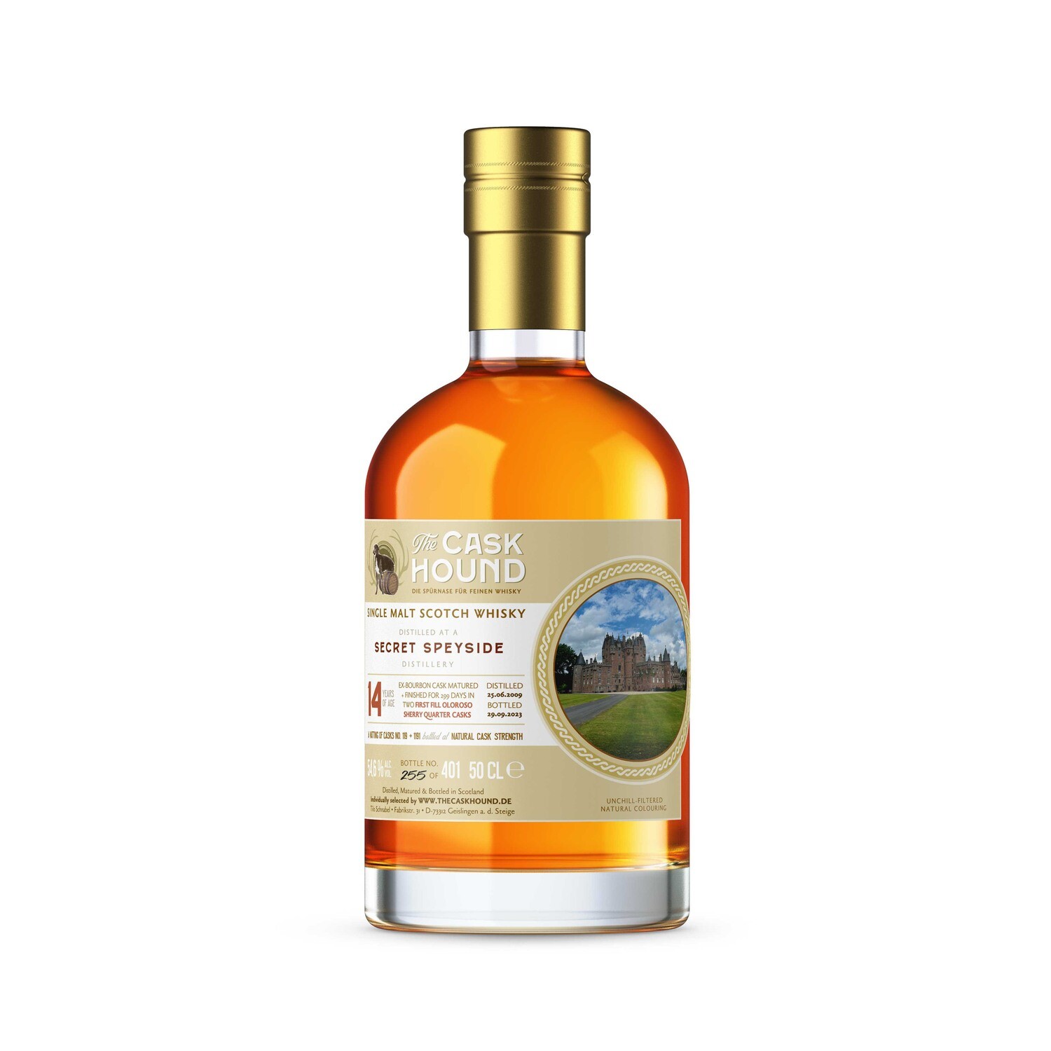 Secret Speyside 2009/2023 - 14 Jahre - 1. Fill Oloroso Quarter Cask Finish - 54,6%