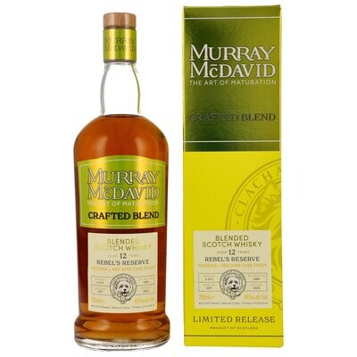 Rebels Reserve 2011/2023 - 12 Jahre - Madeira & Red Wine Cask - Murray McDavid - 49,5%