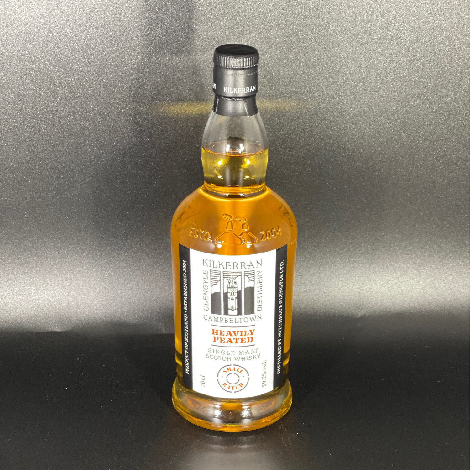Kilkerran - Heavily Peated - Caskstrength 59,2% - Campbeltown - batch 9
