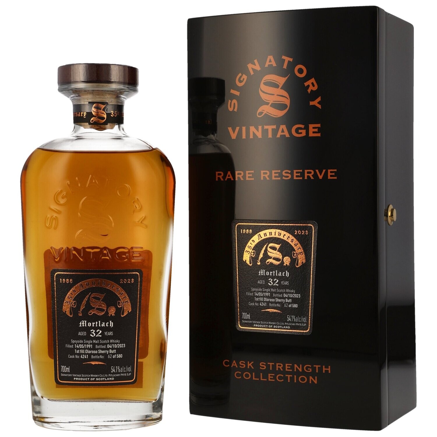 Mortlach - 1991/2023 32 Jahre - SV 35th Anniversary - 1. Fill Sherry Butt - 54,1%