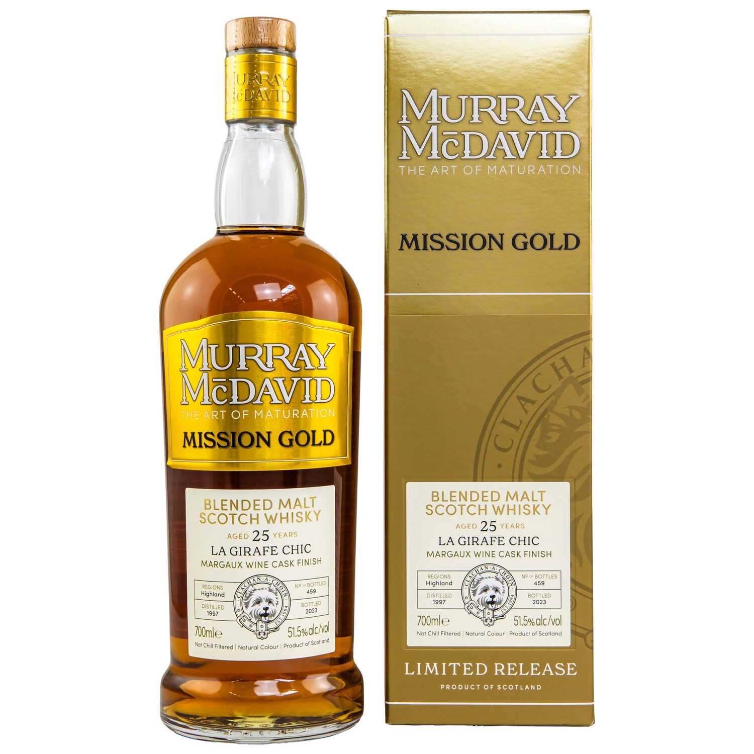 La Girafe Chic (Westport) 1997/2023 - 25 Jahre - Margeaux Wine Cask - Murray McDavid - 51,5%