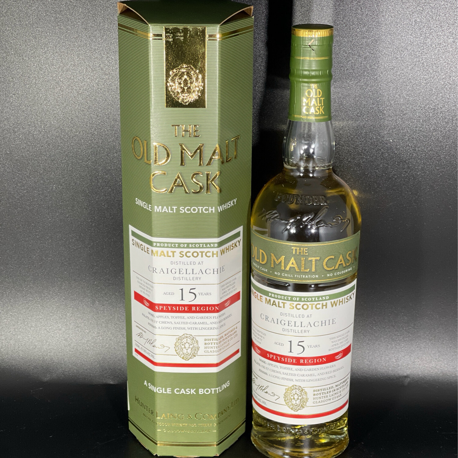 Craigellachie - 15 Jahre - 2007/2022 - OMC - Sherry Butt # HL19528 - 50%