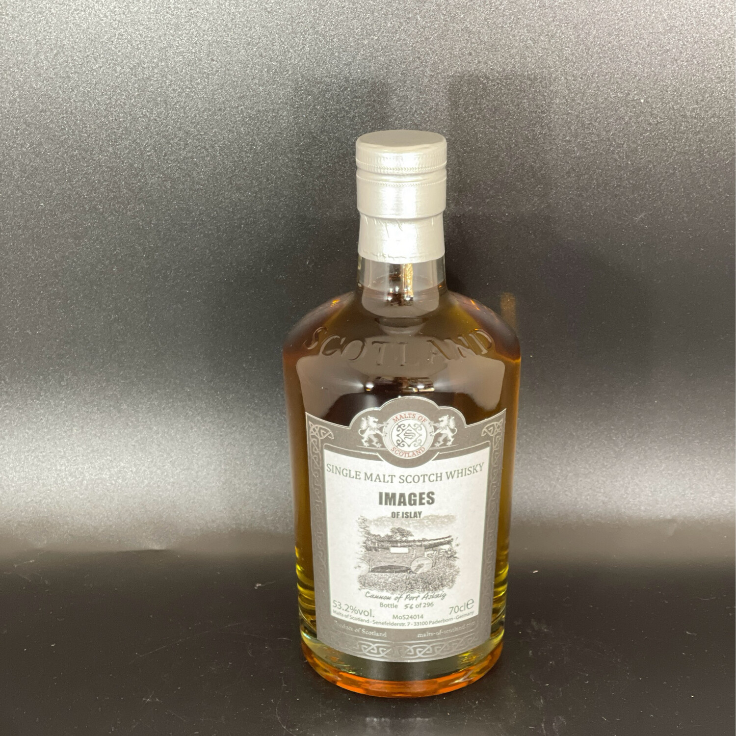 IMAGES of Islay - Cannon of Port Askaig - ref sherry Hogshead MoS24014 - 53.2%