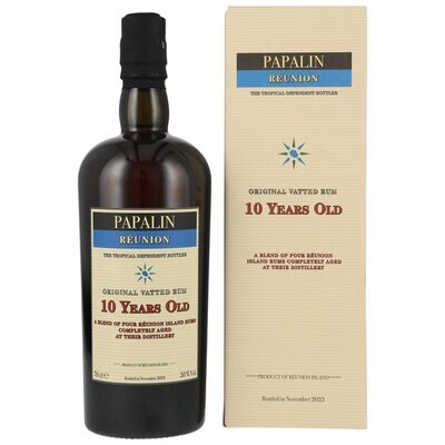 Papalin - 10 Jahre - Reunion Rum (Velier) - 50%