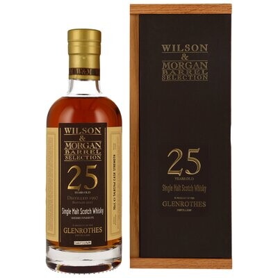 Glenrothes - 1997/2022 - 25 Jahre - PX Sherry Finish #715784/86 - Wilson & Morgan - 54,8%