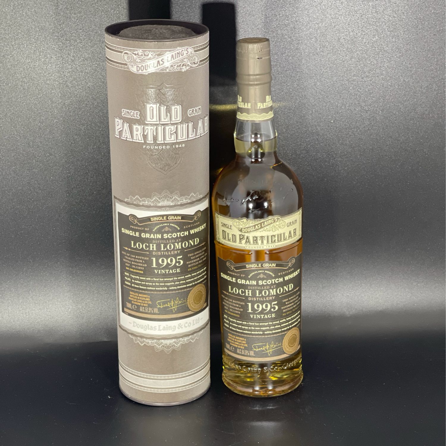 Loch Lomond - 26 Jahre - 1995/2022 - Single Grain - Ref. Hogshead DL15893 - 51,5%