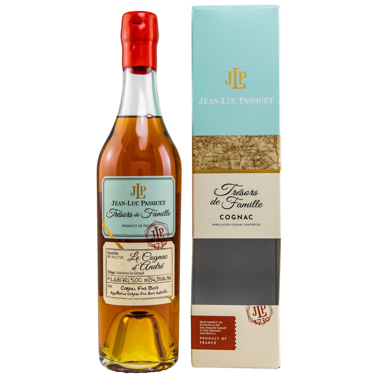 Jean-Luc Pasquet - Cognac d'André L.68/72 - 54,3%