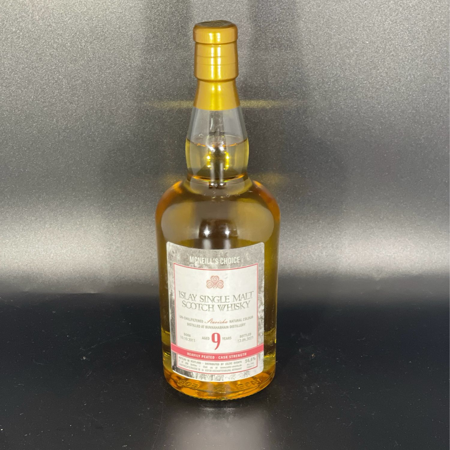 Bunnahabhain Staoisha - 9 Jahre - 2013/2023 - McNeill`s Choice - 56,6%
