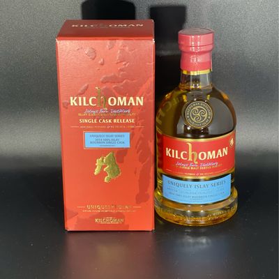 KILCHOMAN - Uniquely Islay Series - 2014 Bourbon Single Cask # 642/2014 - 54,8%