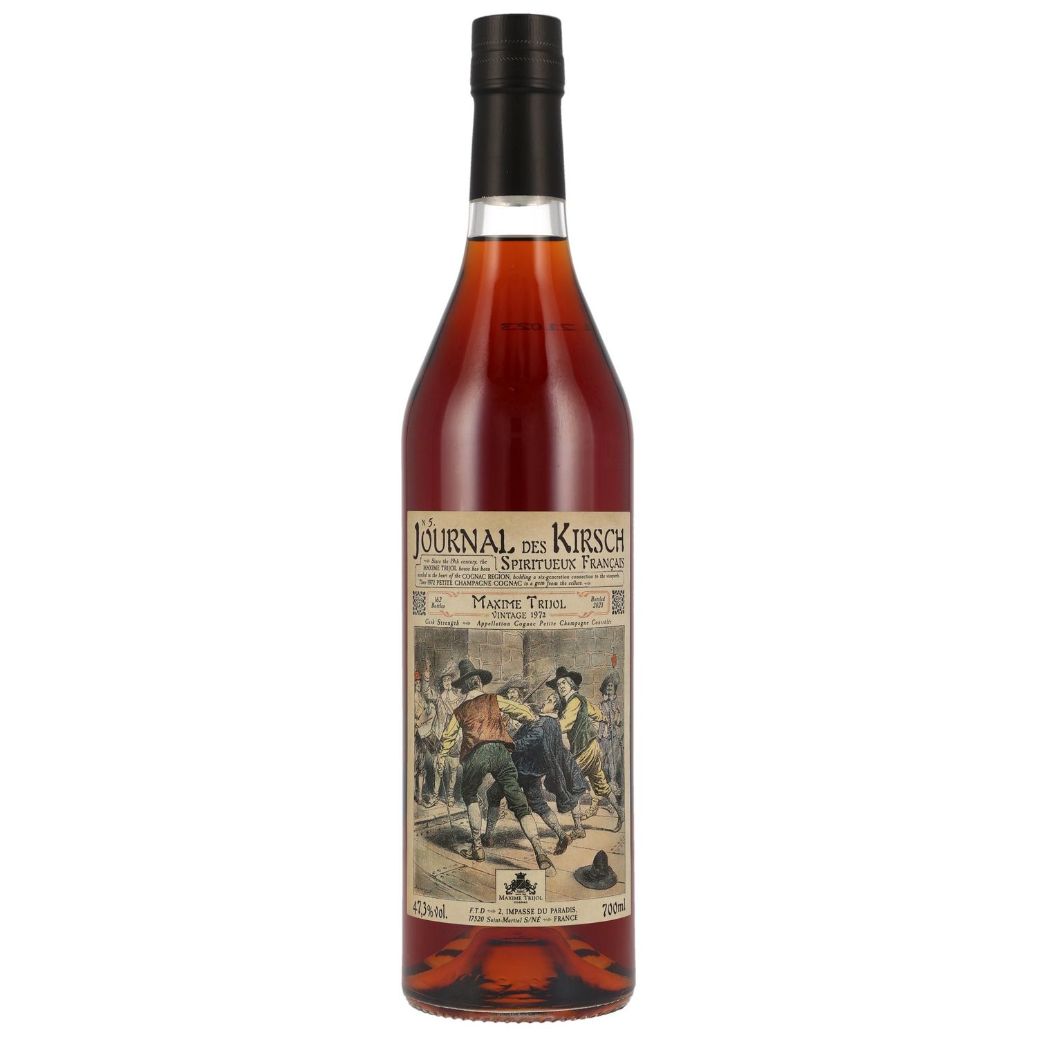 Maxime Trijol - 50 Jahre - 1972/2023 - Cognac Petite Champagne - 47,3%