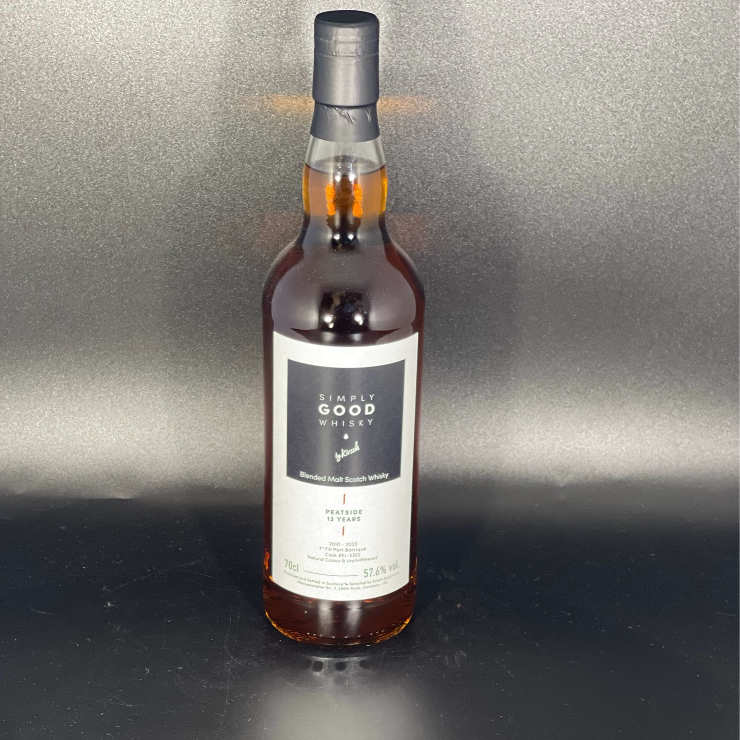 Peatside - 13 Jahre - 2010/2023 - Simply Good Whisky - Port Barrique # KI-3322 - 57,6%