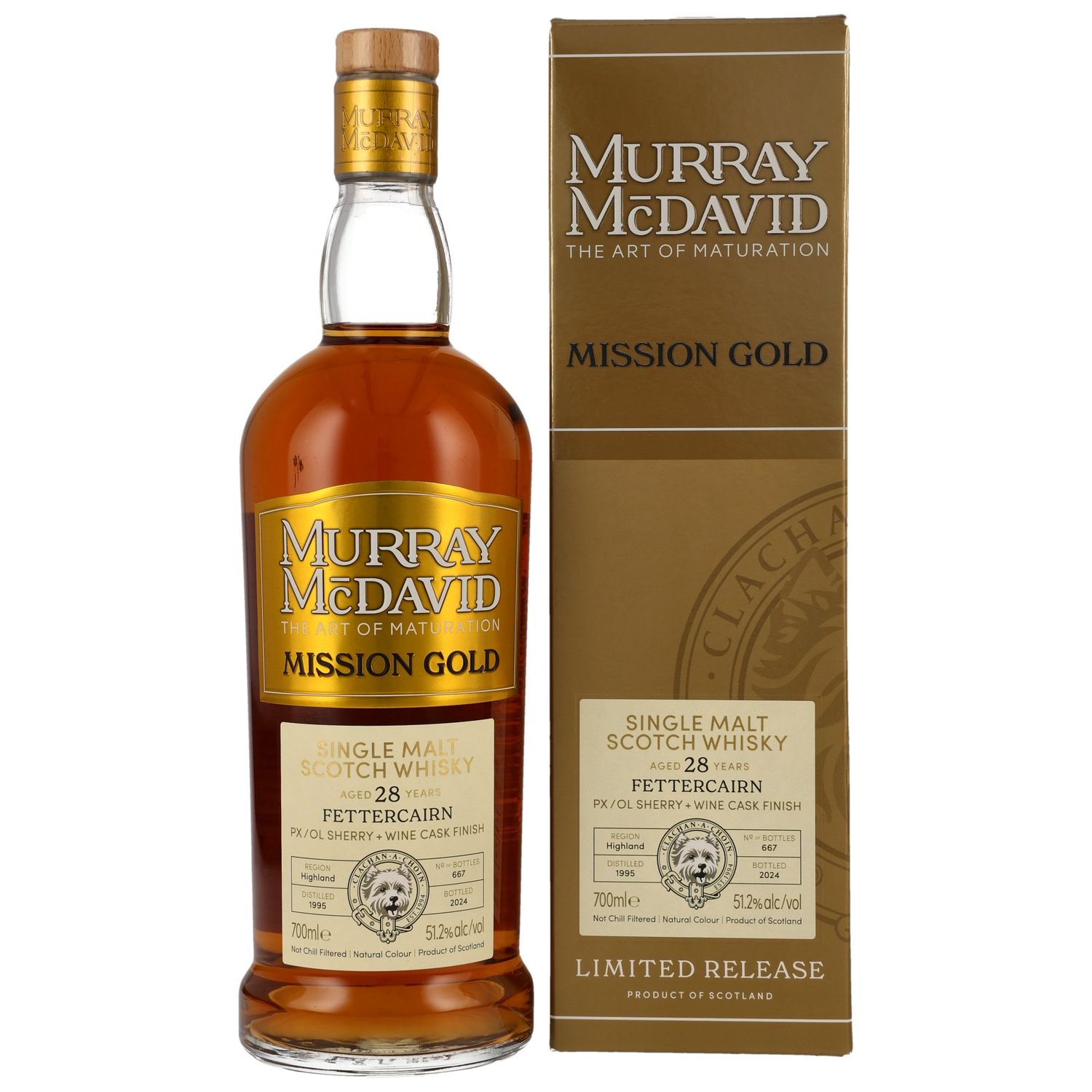 Fettercairn - 28 Jahre - 1995/2024 - PX & Sherry/Wine Finish - 51,2%