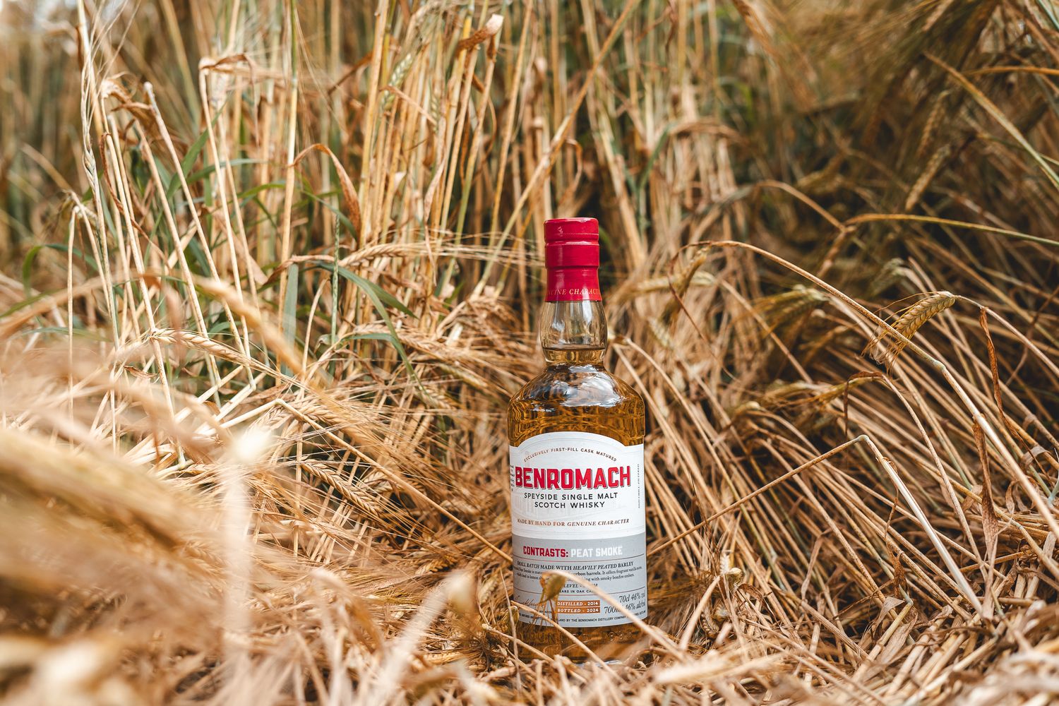Benromach Contrasts: Peat Smoke - 2014/2024 - 46% - 1. Fill Bourbon - 57 ppm