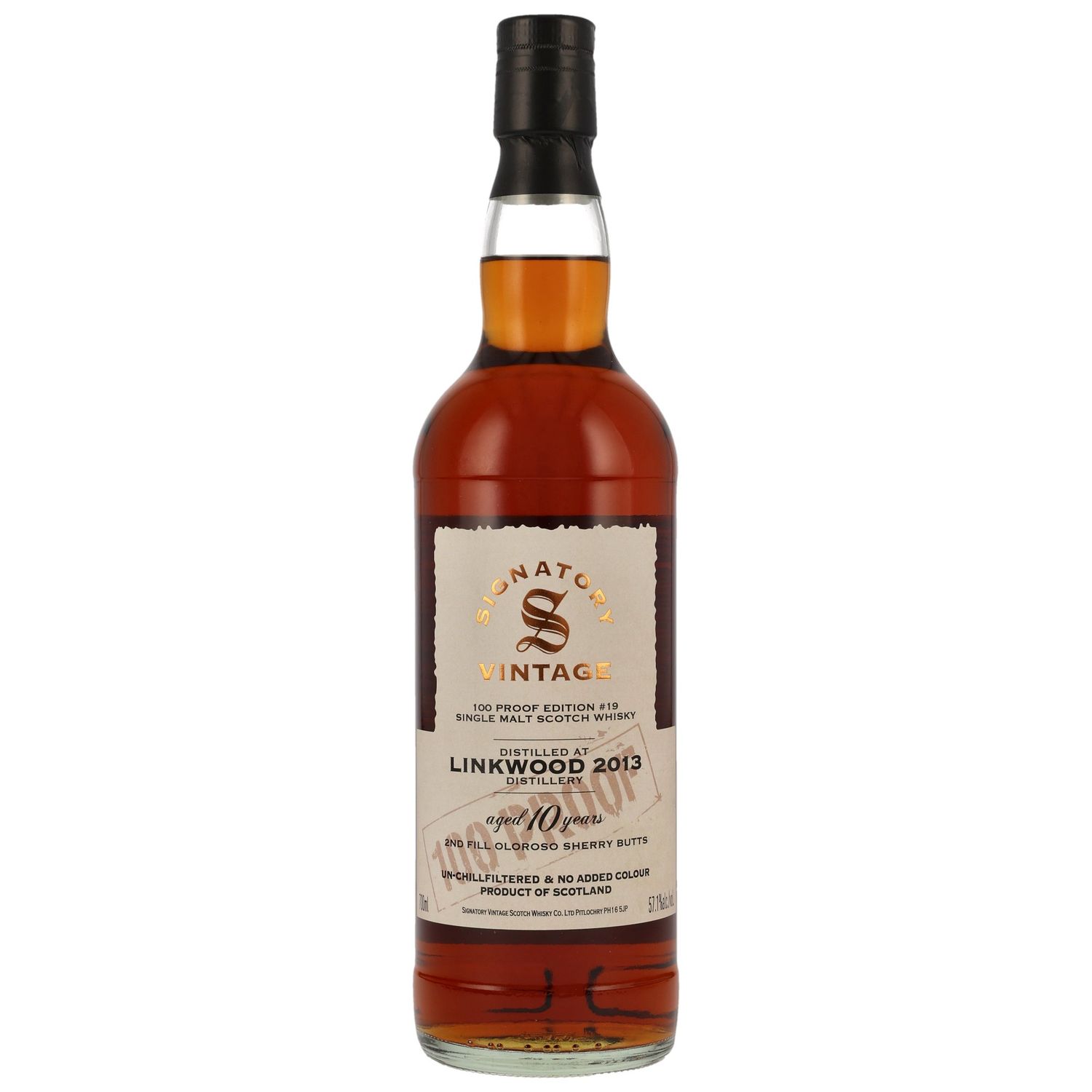 Linkwood - 10 Jahre 2013/2024 - Signatory 100% Proof - 57,1% - #19