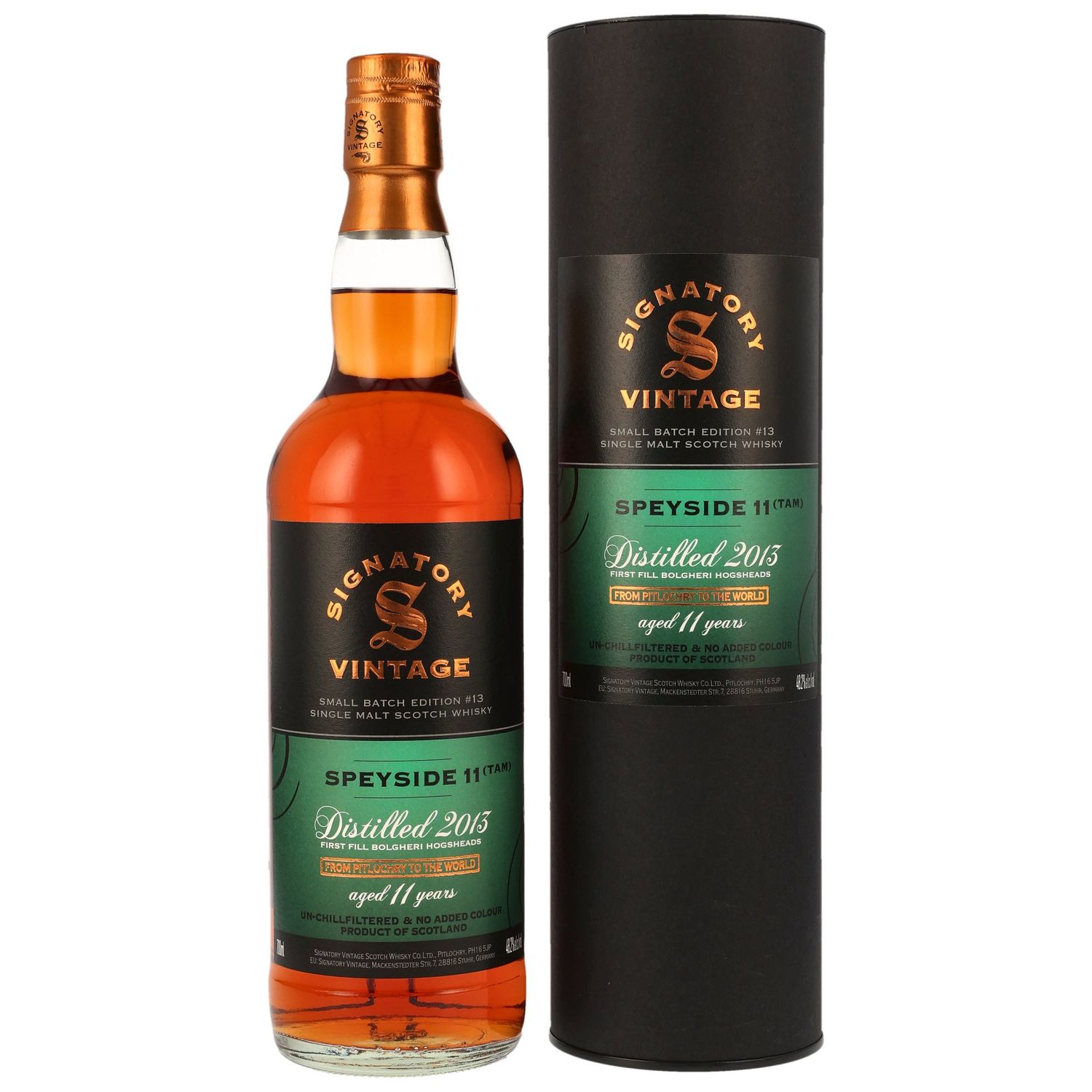 Secret Speyside (TAM) - 11 Jahre - 2013/2024 - Small Batch SV # 13 - 48,2%