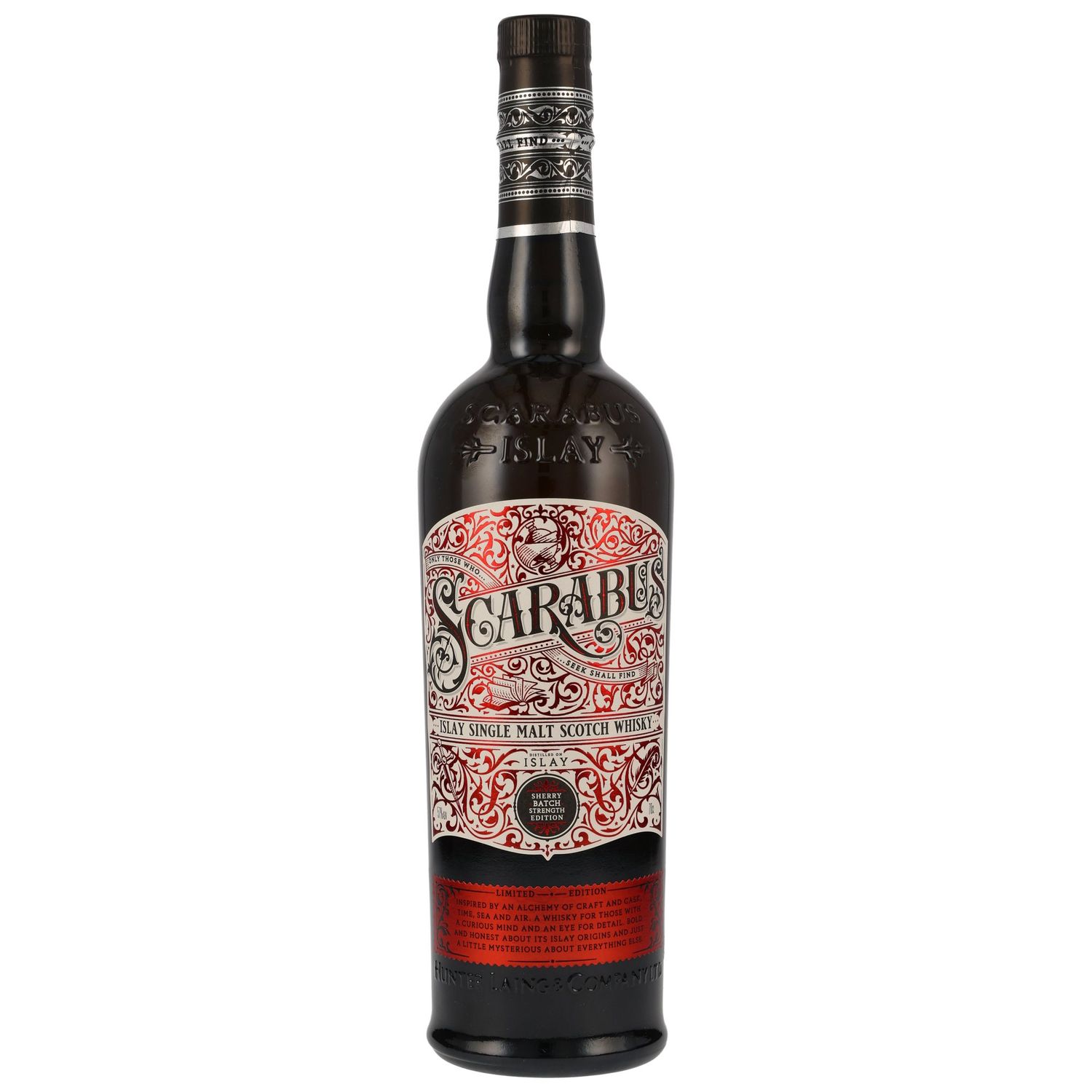 Scarabus Islay Single Malt - Sherry Batch Strength Edition - Hunter Laing - Limited Edition - 57%