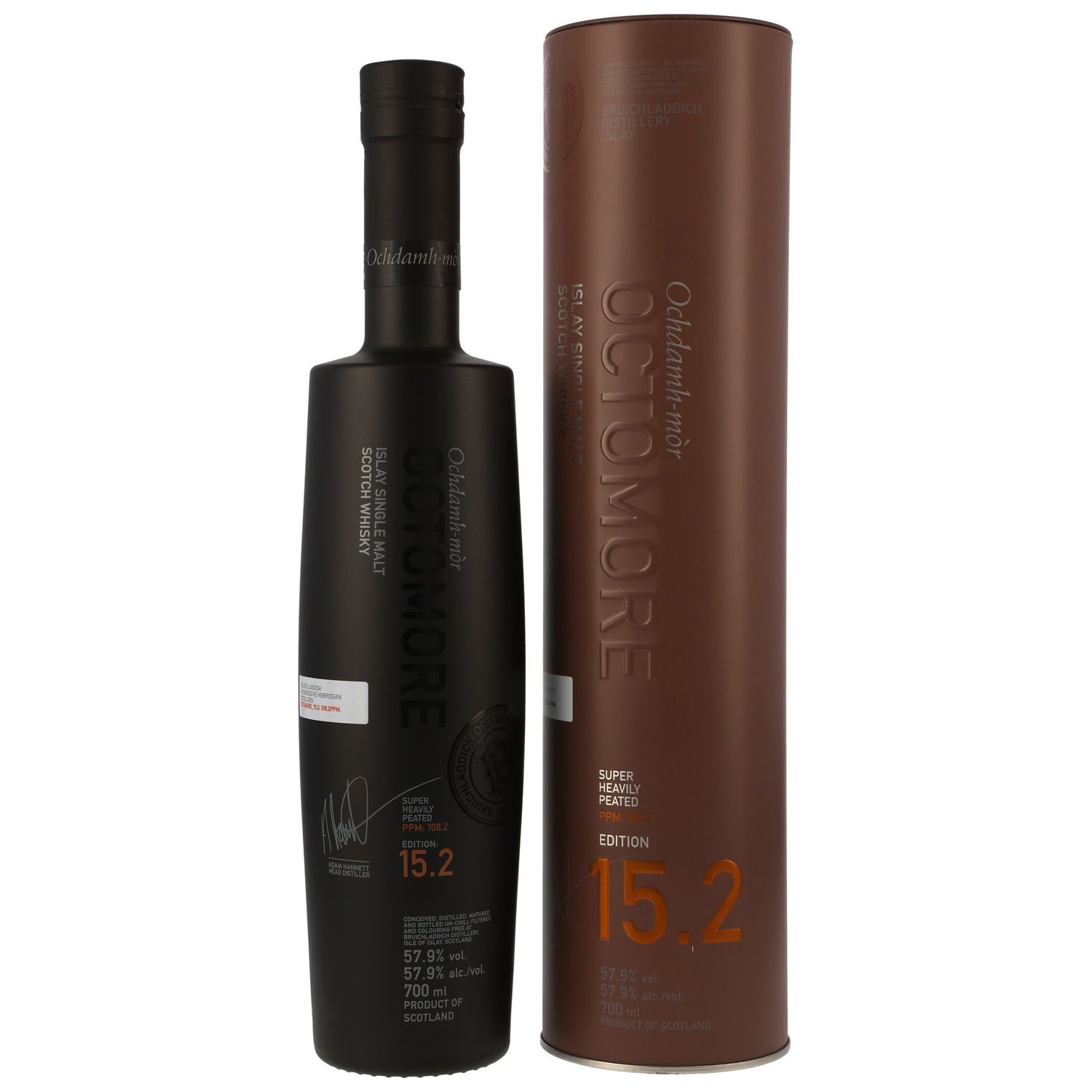 Octomore 15.2 - 108,2 ppm - 57,9% - 700ml Octomore 15.2 - 108,2 ppm - 57,9% - 700ml