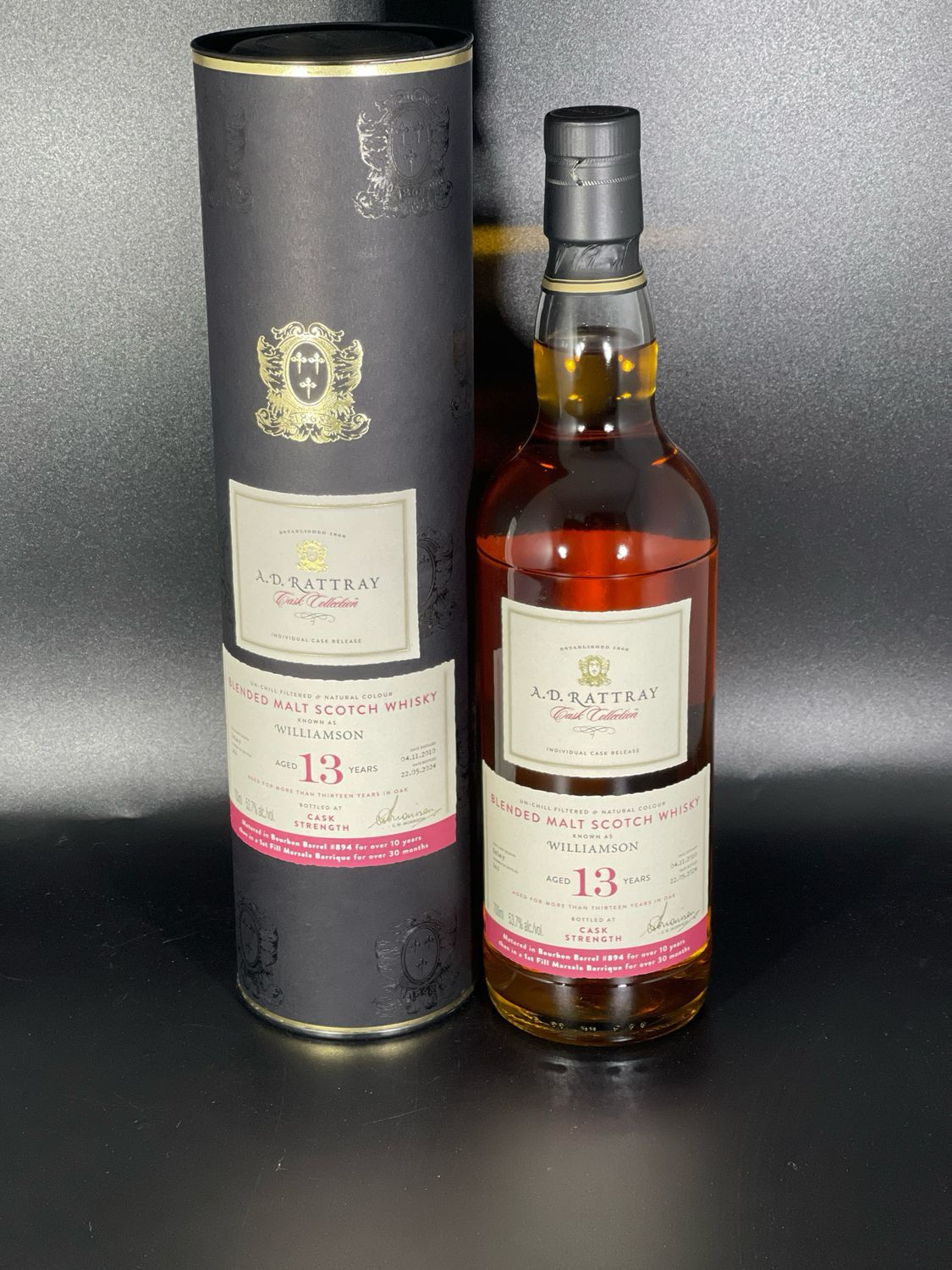 Williamson - 13 Jahre - 2010/2024 - 1. Fill Marsala Finish - 53,7%