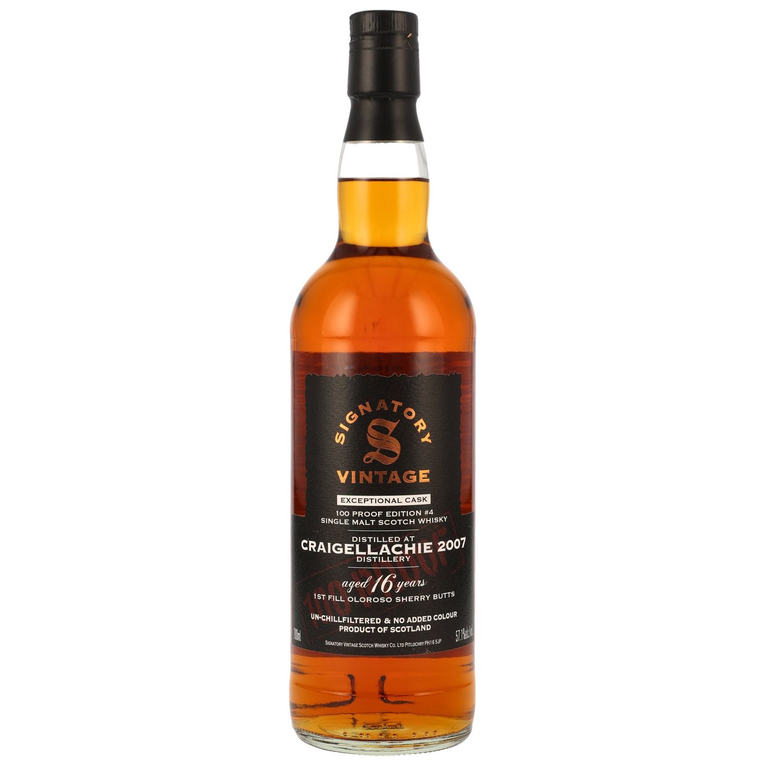 Craigellachie - 16 Jahre - 2007/2024 - SV Exceptional - 1 Fill Oloroso - 57,1%